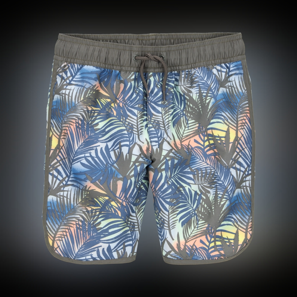 New With Tags‎ OshKosh B'gosh Size 6 UPF 50+ Tropical Print Swim Trunks